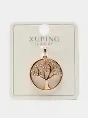 Горчичный подвеска-кулон Дерево с цирконами, Xuping Jewelry
