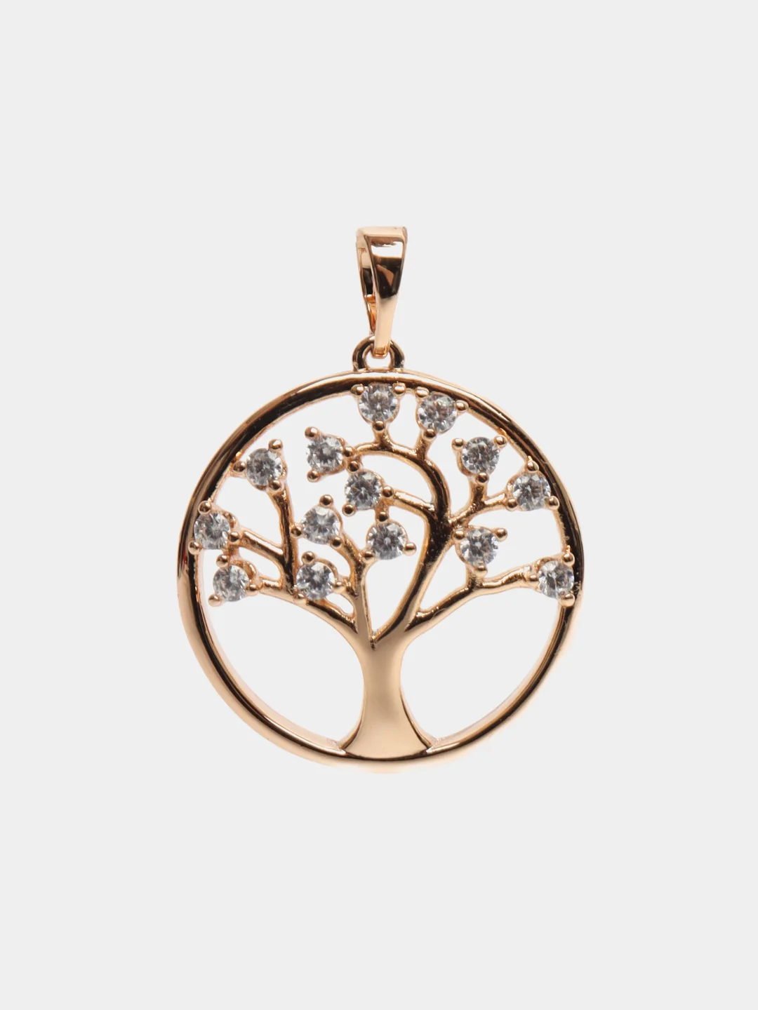 Горчичный подвеска-кулон Дерево с цирконами, Xuping Jewelry