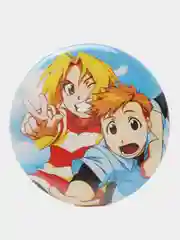 Белый значки по мотивам аниме Стальной Алхимик (Fullmetal Alchemist)