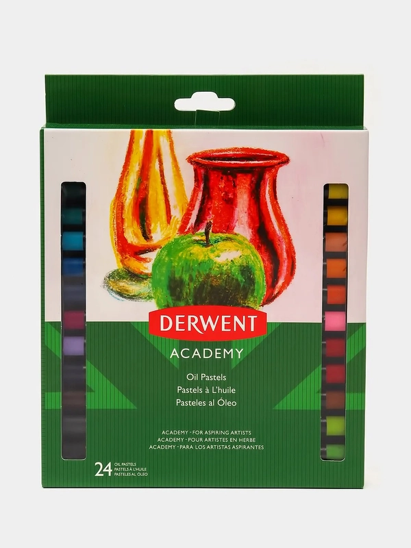 Пастель масляная Derwent Academy, 24 цвета