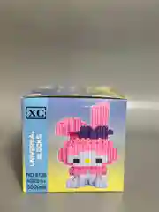 Конфетный конструктор 3D, развивающие мини-блоки, игрушка Melody/Куроми/Kitty/Миньон/Соник/Стич/Марвел
