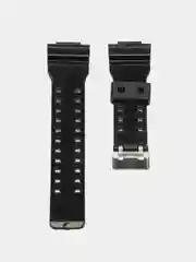 Ремень для часов Casio G-Shock ga-100, ga-110 черный глянцевый