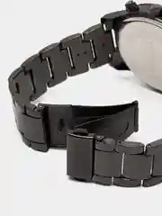 Черный часы мужские на браслете