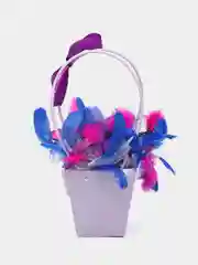 Готовый!Светящийся букет из бабочек