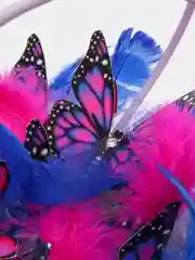Готовый!Светящийся букет из бабочек