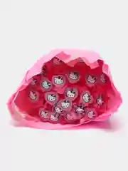 Букет из сердечек Hello Kitty