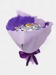 Готовый!Светящийся букет из Love is