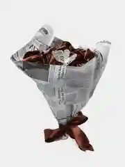 Готовый!светящийся Букет из атласных роз