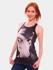 Шоколадный женская майка