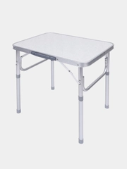 Стол складной туристический 62x47см, белый