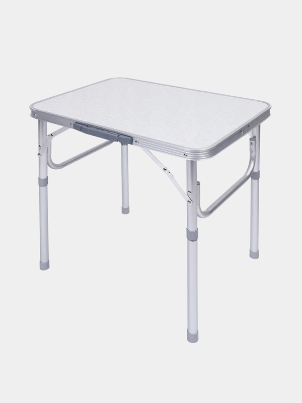 Стол складной туристический 62x47см, белый