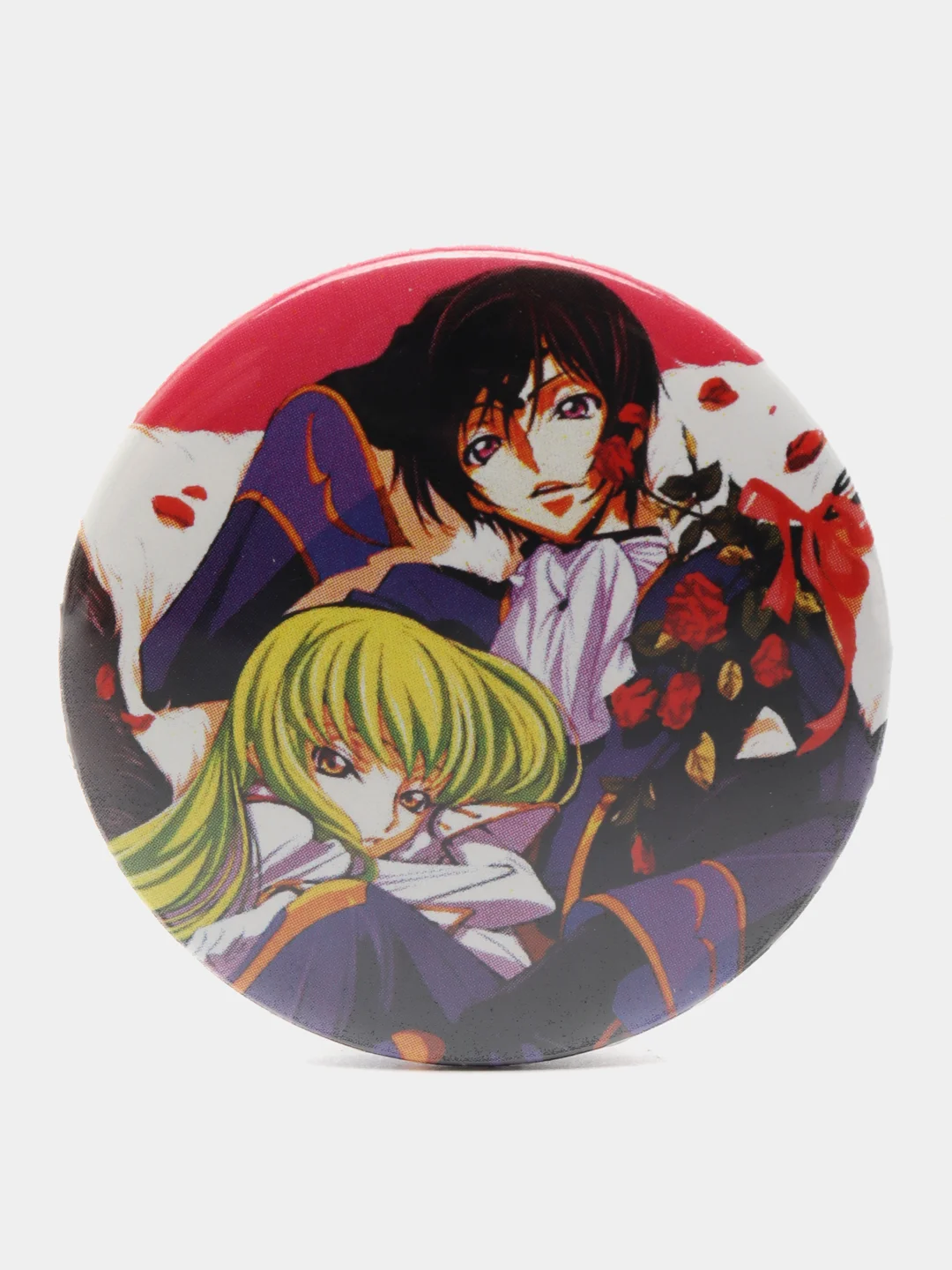 Желтый значки аниме "Код Гиасс" (Code Geass)