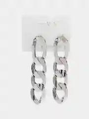 Серебряный серьги женские "Цепь"