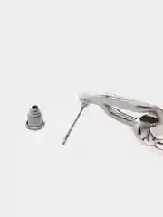 Серебряный серьги женские "Цепь"