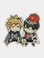Значок деревянный по мотивам аниме "Волейбол" ( Haikyuu)