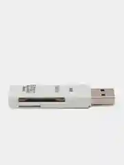 Белый адаптер переходник Картридер Usb 3.0 для SD-и TF-карт