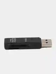 Белый адаптер переходник Картридер Usb 3.0 для SD-и TF-карт