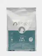 Сухой корм для стерилизованных кошек D-CADO CAT 3 in 1 с индейкой профилактик ЖКТ 1.5и10кг