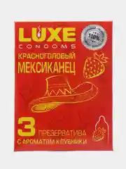 Алый презервативы Luxe в конверте 3 шт