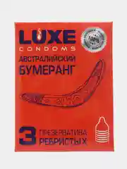 Красный презервативы Luxe в конверте 3 шт