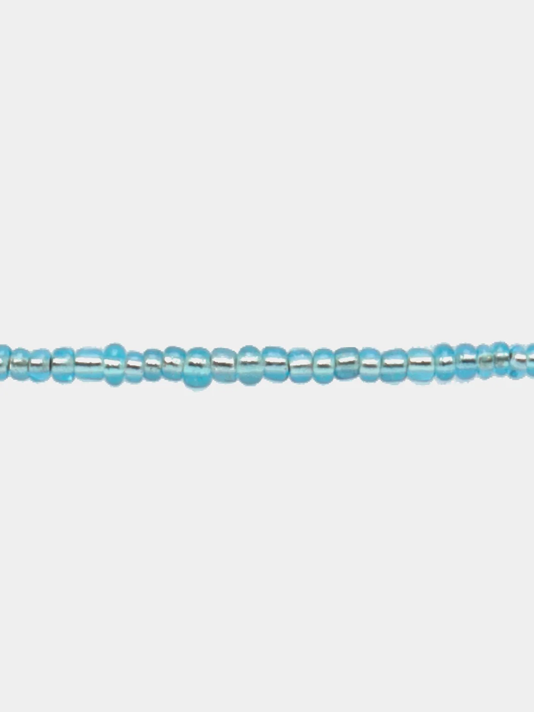 Браслет из бисера, на ногу, ручная работа, бисер, подарок