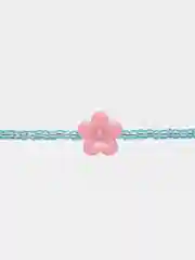 Браслет из бисера, на ногу, ручная работа, бисер, подарок