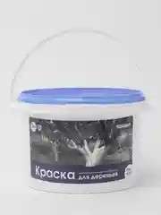 Краска НАРОДНАЯ для садовых деревьев водно-дисперсионная полиакриловая 1.3 кг/2.8кг
