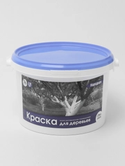 Краска НАРОДНАЯ для садовых деревьев водно-дисперсионная полиакриловая 1.3 кг/2.8кг