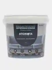 Краска Atomota Люксори интерьерная моющаяся матовая белая, 1 л
