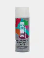 Краска аэрозольная белая Decorix