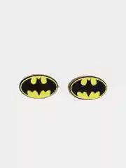 Серьги-пусеты деревянные "Бэтмен" (Batman)
