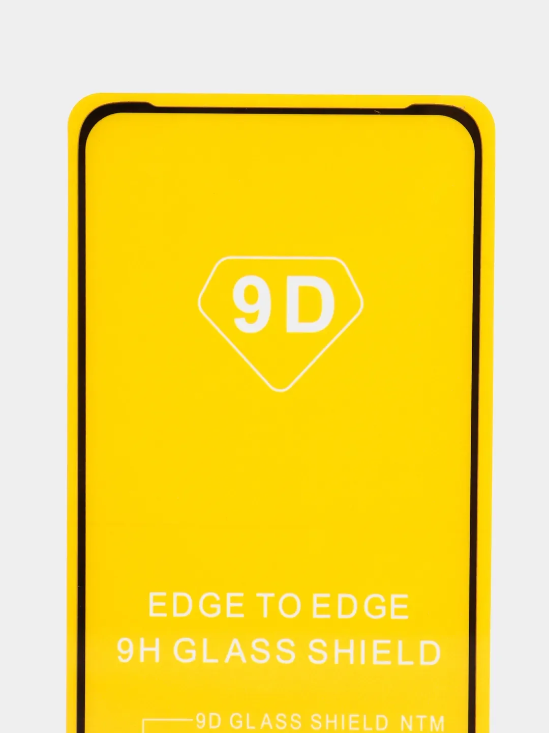 Черный защитное стекло 9D для Tecno Pova 3 (Техно Пова 3)