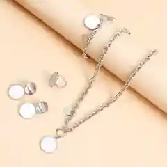Серьги, кольцо, браслет, цепь на шею