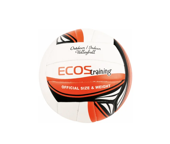 Зеленый мяч волейбольный ECOS Training р.5 / Мяч для волейбола