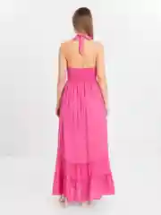 Фуксия сарафан женский, длинный
