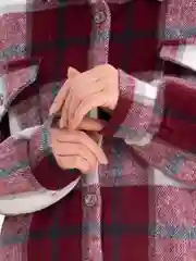 Бордовый рубашка  женская