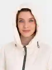 Белый куртка, плащ, тренч, пальто женское весна осень