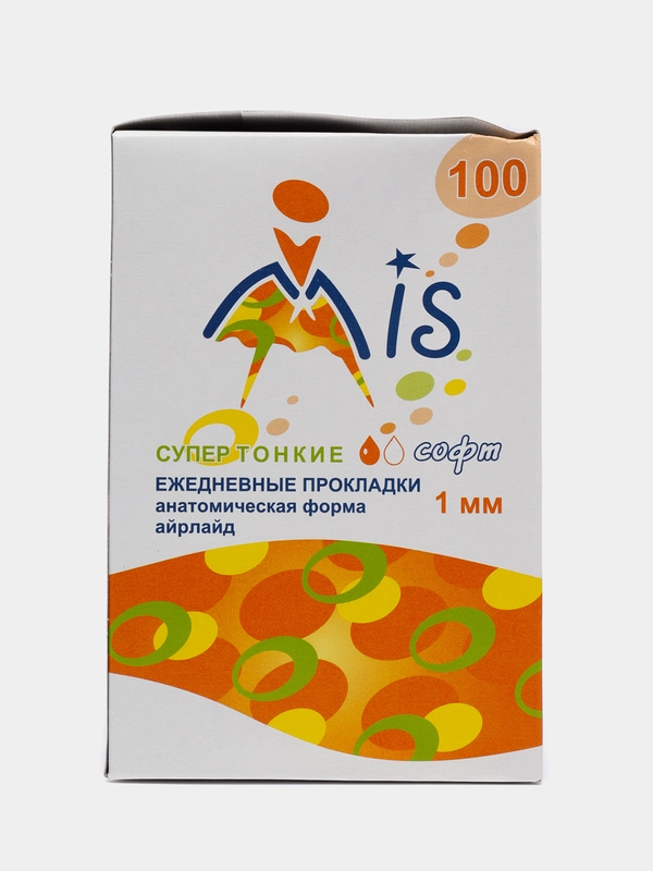 Ежедневные прокладки Mis (Мис), наполнитель аэрлайд, супертонкие, 100 штук
