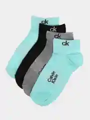 Голубой мужские,женские короткие,спортвные,цветные носки. 8 пар