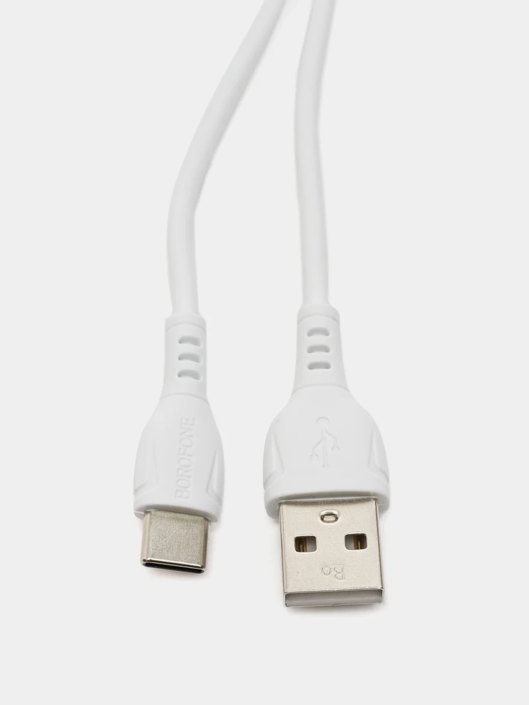 Белый кабель USB - Type-C 3А 1м  Borofone BX51 тайпси