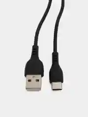 Белый кабель USB - Type-C 3А 1м  Borofone BX51 тайпси