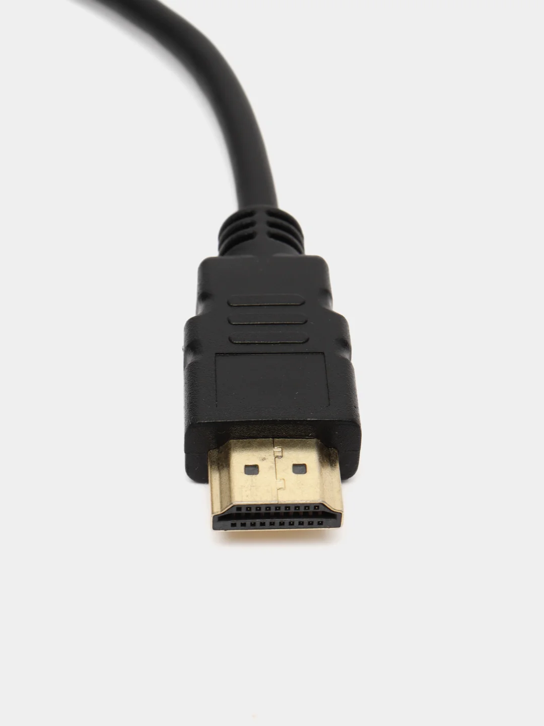 Черный переходник адаптер VGA - HDMI, H118, конвертер