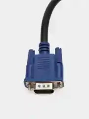 Синий кабель VGA - VGA, 1.5 м / 3 м, провод шнур VGA - VGA