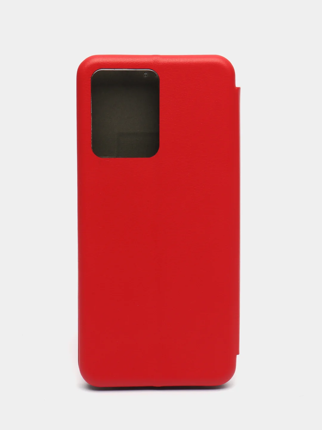 Красный чехол-книжка для Xiaomi Redmi Note 12 4G (Сяоми Редми Ноут 12 4 Джи)