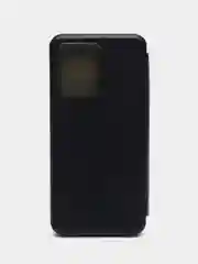 Темно-синий чехол-книжка для Xiaomi Redmi Note 12 4G (Сяоми Редми Ноут 12 4 Джи)