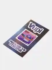 Индиго 3d-стикеры, наклейки на телефон "Brawl Stars"