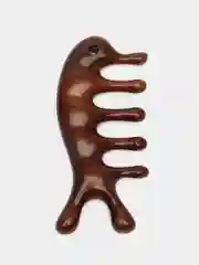 Гребень деревянный, из сандалового дерева, расческа массажная, массаж гуаша