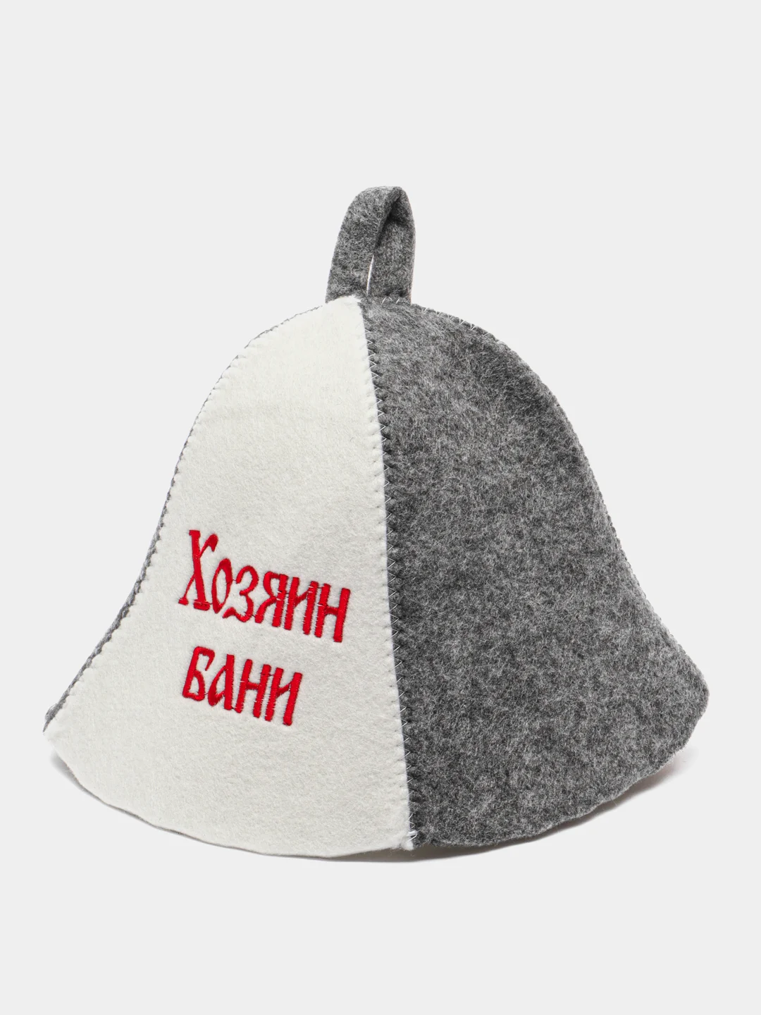 Светло-бежевый шапка банная KIBER KIBET для бани и сауны