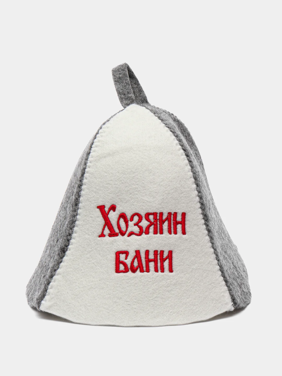 Светло-бежевый шапка банная KIBER KIBET для бани и сауны