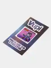 Светло-коричневый 3d-стикеры, наклейки на телефон "Brawl Stars"